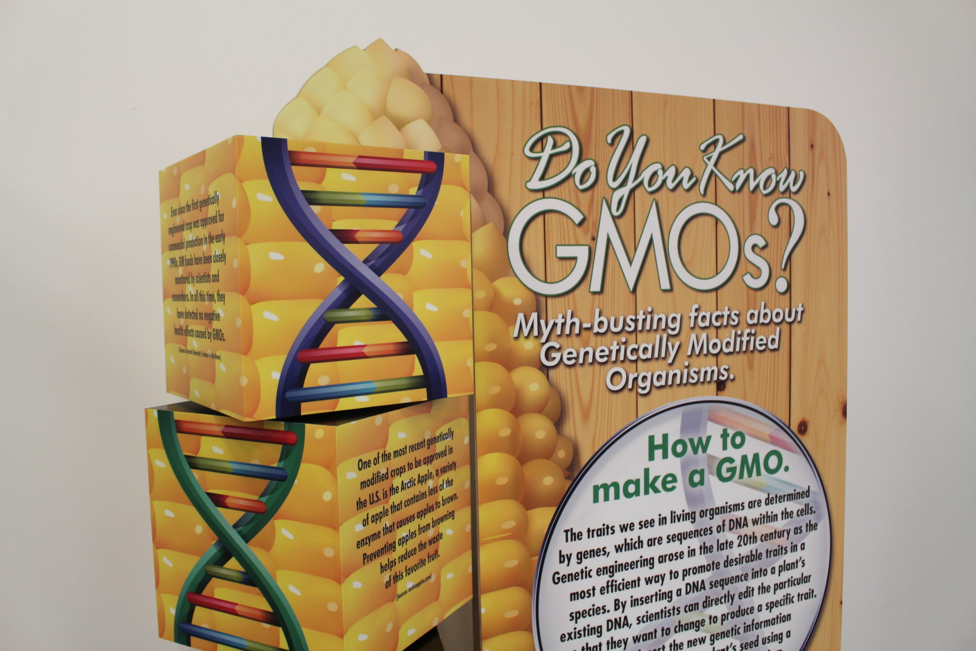 The GMOs Standup Display 01