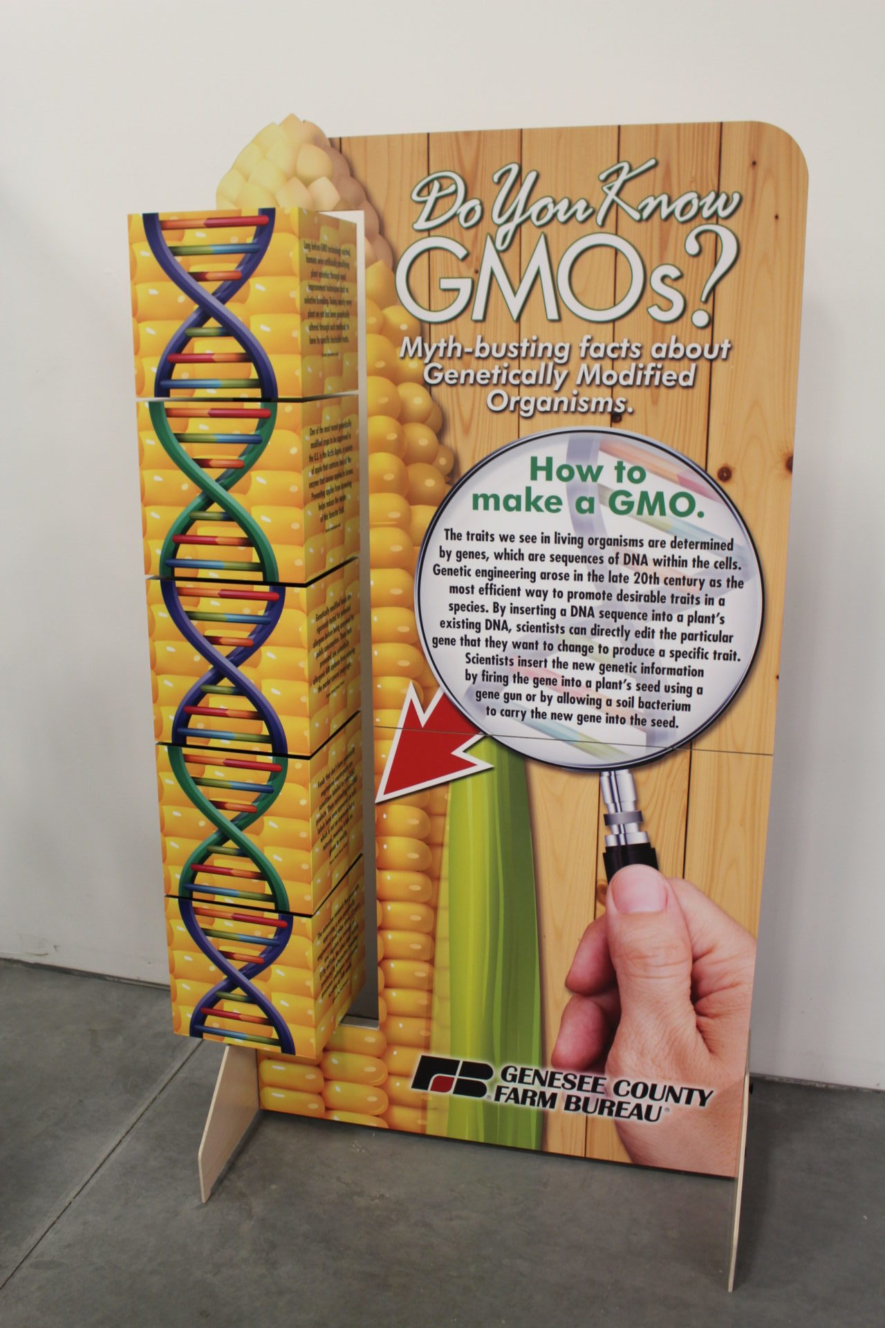 GMO Facts Display Exhibit Farm The Leader in Agricultural Exhibits