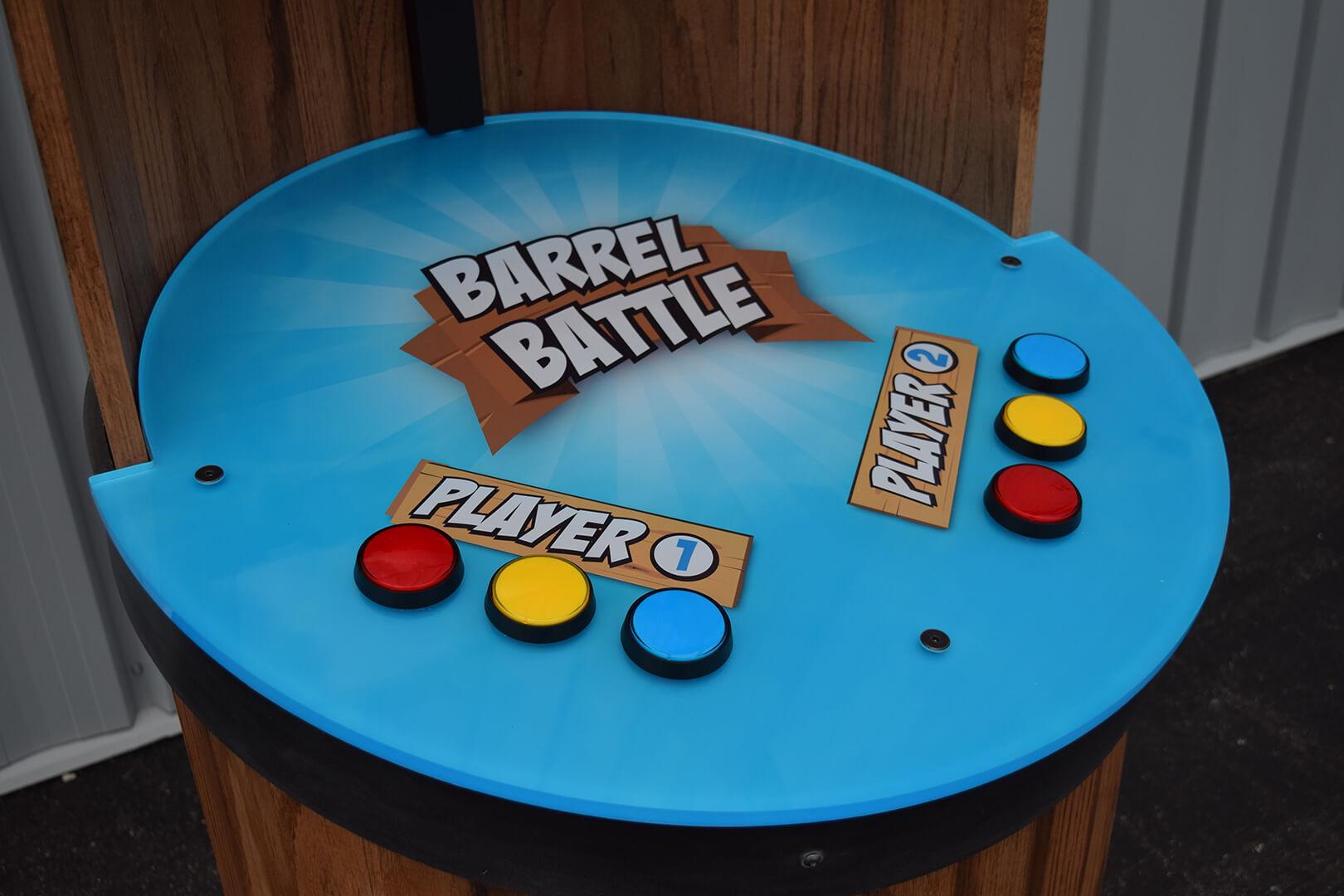 Buttons on the Barrel Battle game testing plant nutrient knowledge