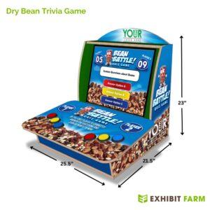 Dry Bean Tabletop Trivia Quiz Game Product Photo