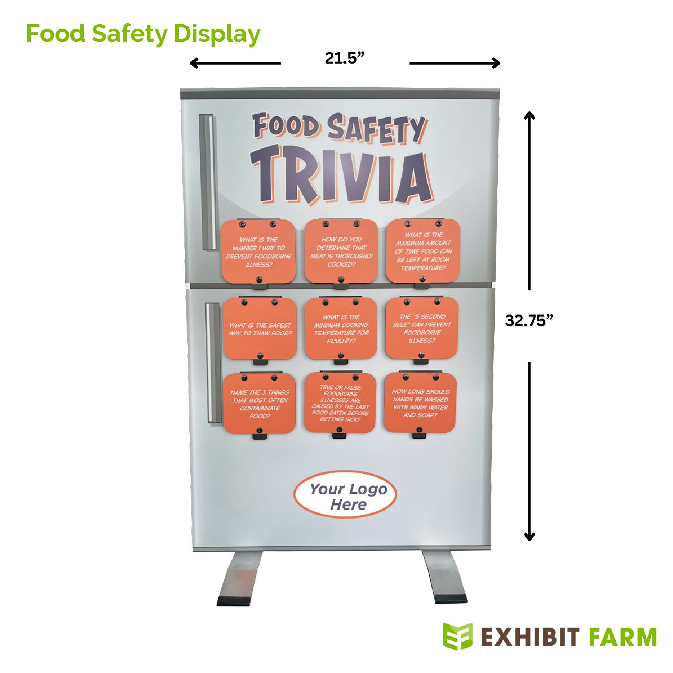 Food Safety Display Product Photo